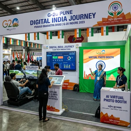 G-20 Event Interactive Experiences project