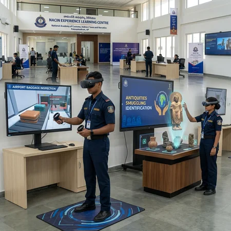 NACIN Customs VR & Mixed Reality Training project